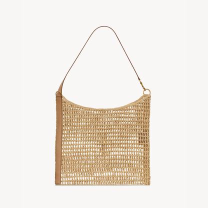 YSL Oxalis Raffia Bag