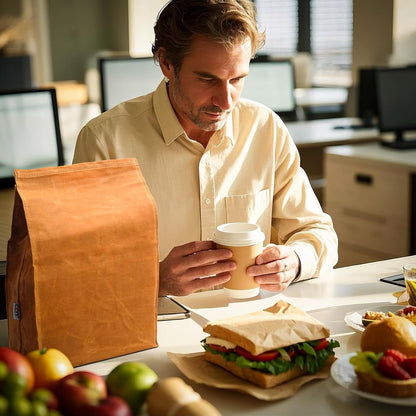 Classic Waxed Canvas Lunch Bag