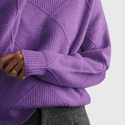 Women's Turtleneck Sweater in Seven Colors