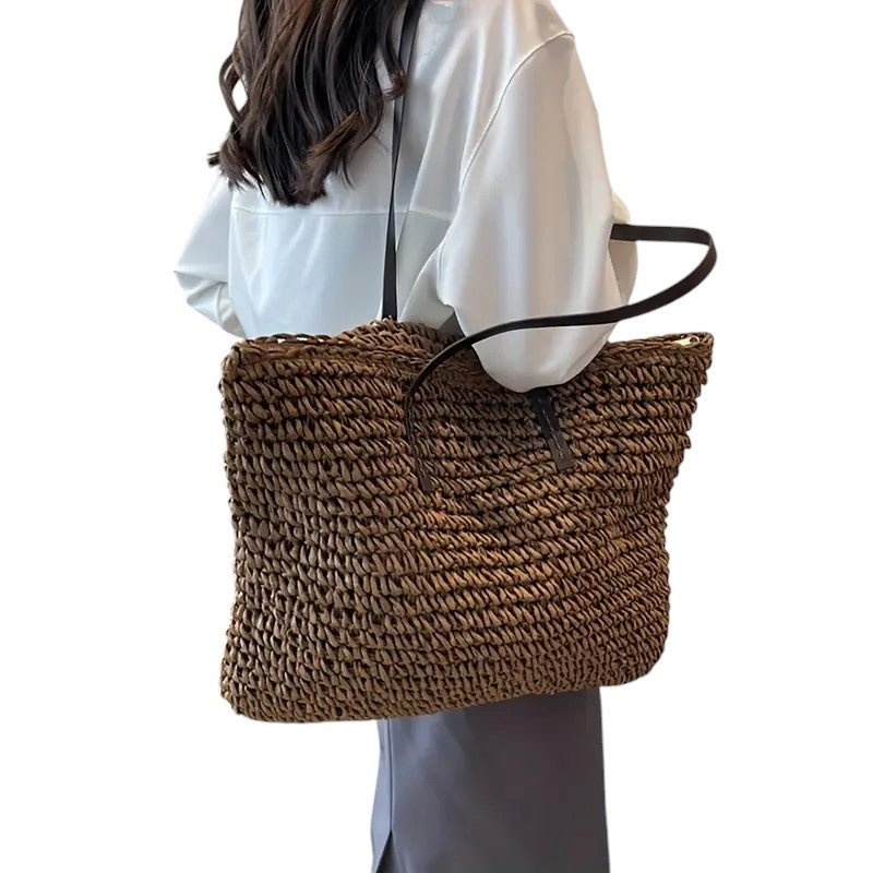 Women's Woven Tote Bag