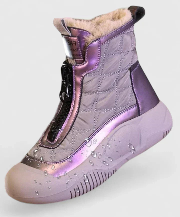 Women's Comfort Boots in Purple, White or Khaki