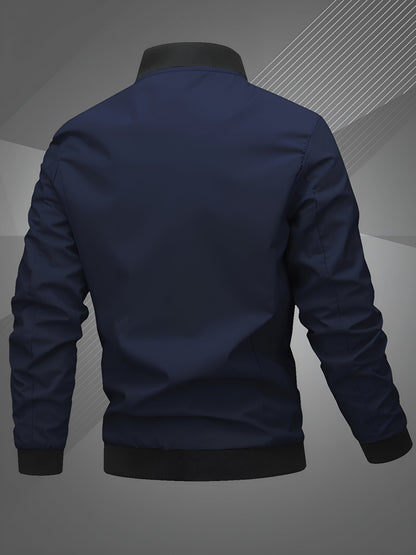 Harm™ | Casual Long Sleeve Bomber Jacket