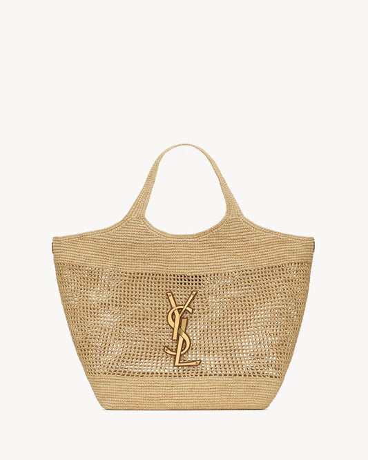 YSL ICARE in Raffia