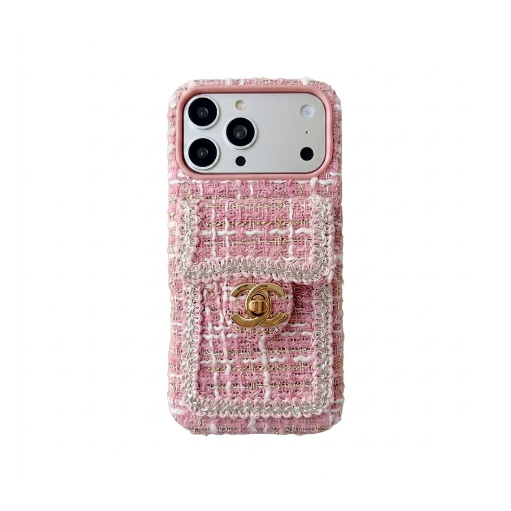 Chanel Tweed Phone Case