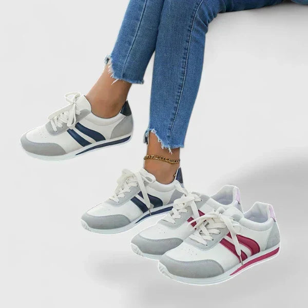 Women's Everyday Comfort Shoes in Red and Blue