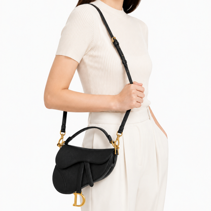 Dior Small Saddle Bag with Strap