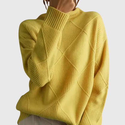 Women's Turtleneck Sweater in Seven Colors