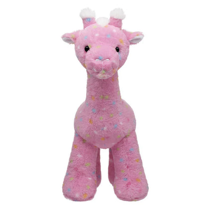 Pink Frosted Animal Cookie Giraffe Plush