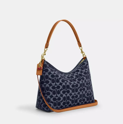 Sinclaire's Laurel Shoulder Bag In Signature Denim