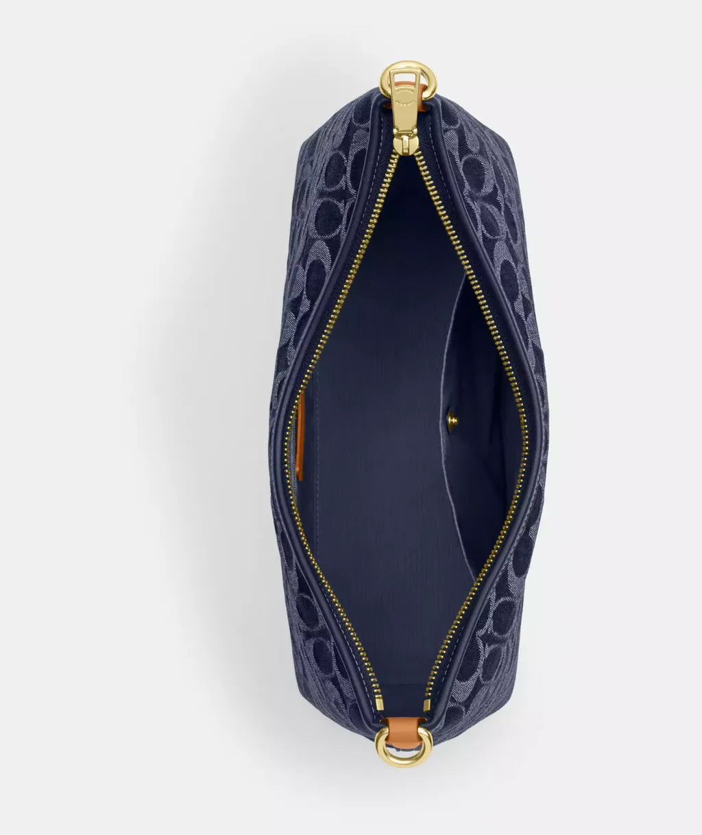 Sinclaire's Laurel Shoulder Bag In Signature Denim