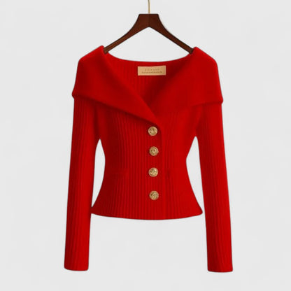 Women's Elegant Cardigan in Ten Bright Colors