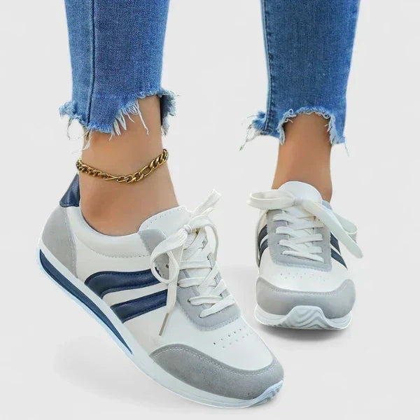 Women's Comfort Shoes in Red and Blue, US 5-11