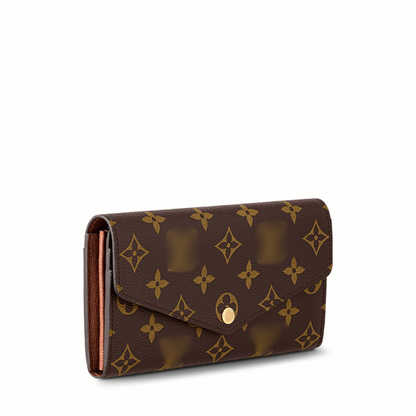 Sinclaire's Monogram Sarah Long Wallet