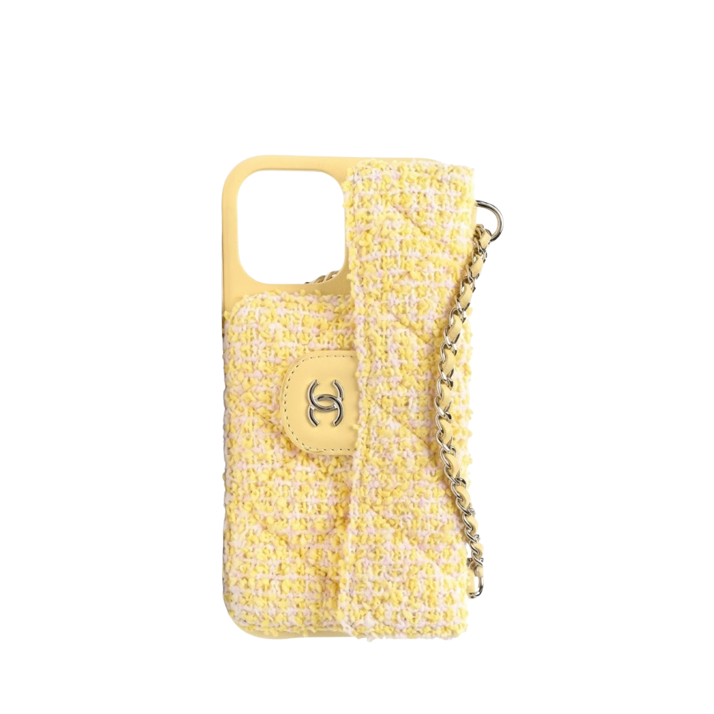 Chanel Classic Phone Case with Chain Quilted Lambskin
