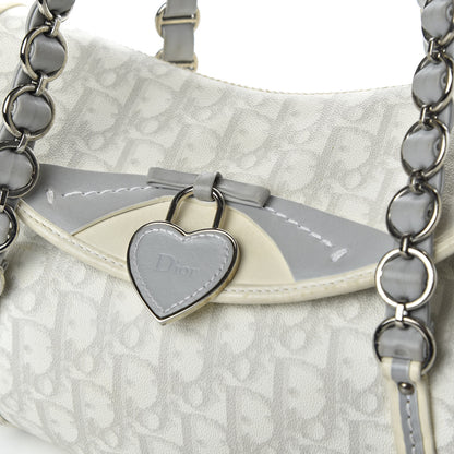 Christian Dior Monogram Romantique Trotter Bag Grey