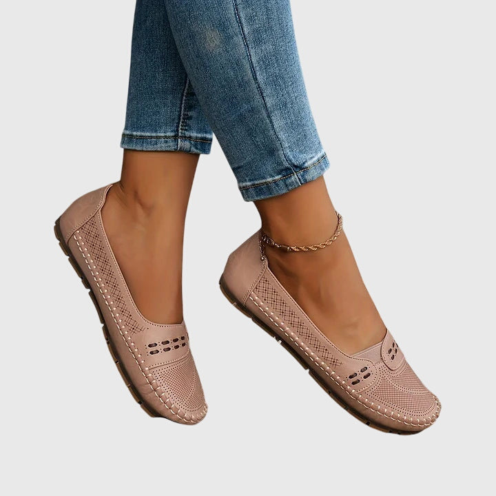 Women's Comfort Shoes in Beige, Brown or Coffee