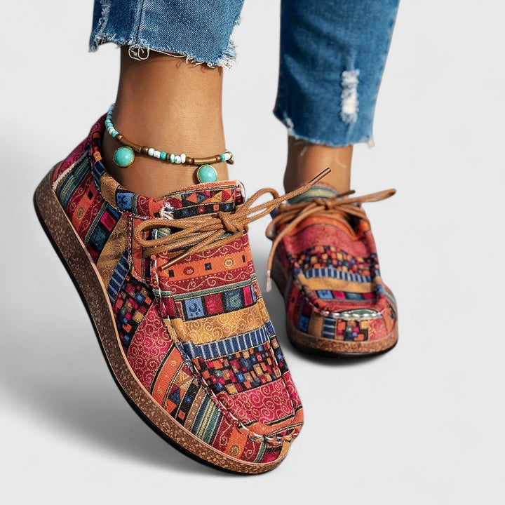 Women's Comfort Shoes in Four Bright Colors