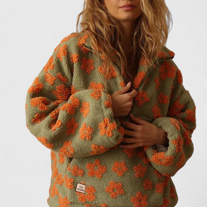 Women's Sophisticated Sweater in Warm Brights
