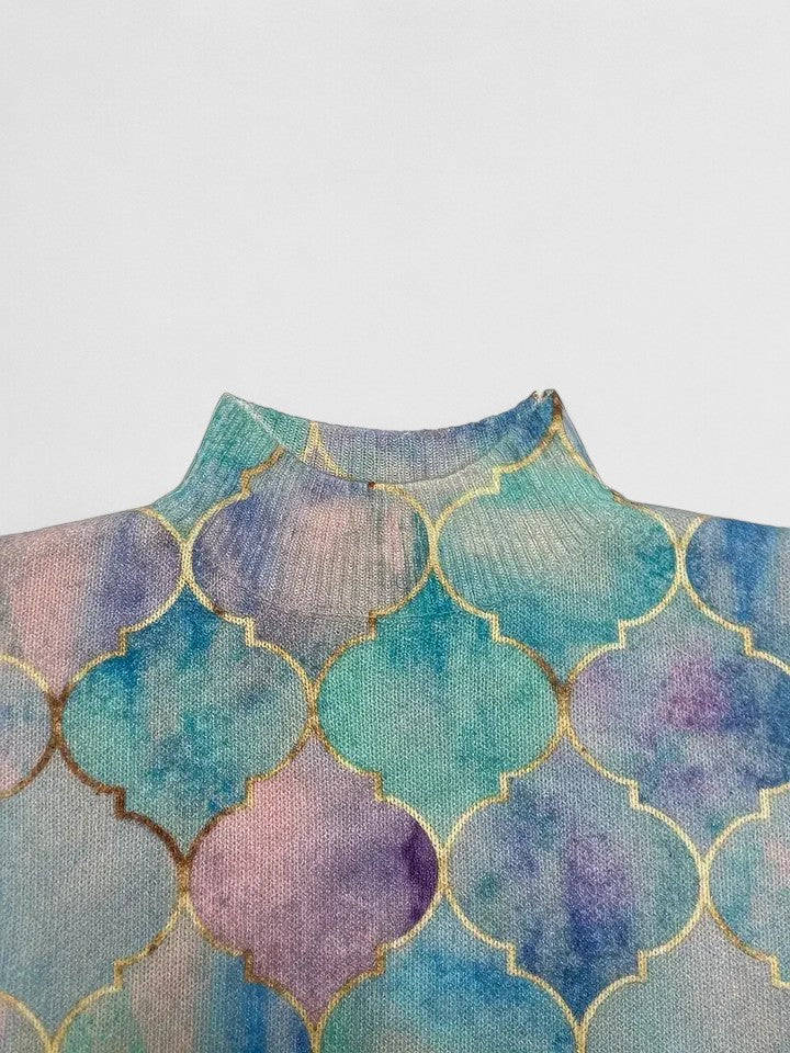 Women's Sophisticated Multicolored Sweater