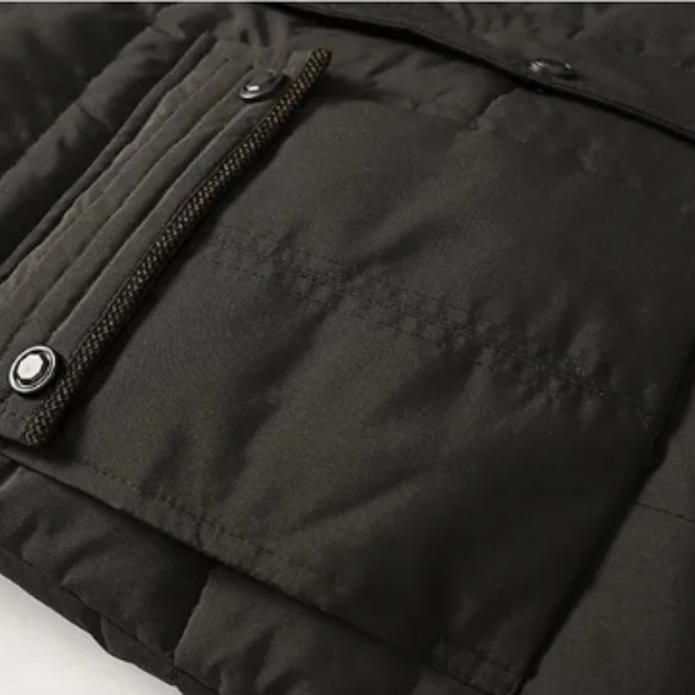 Adrien™ | Elegant Quilted Lined Winter Coat
