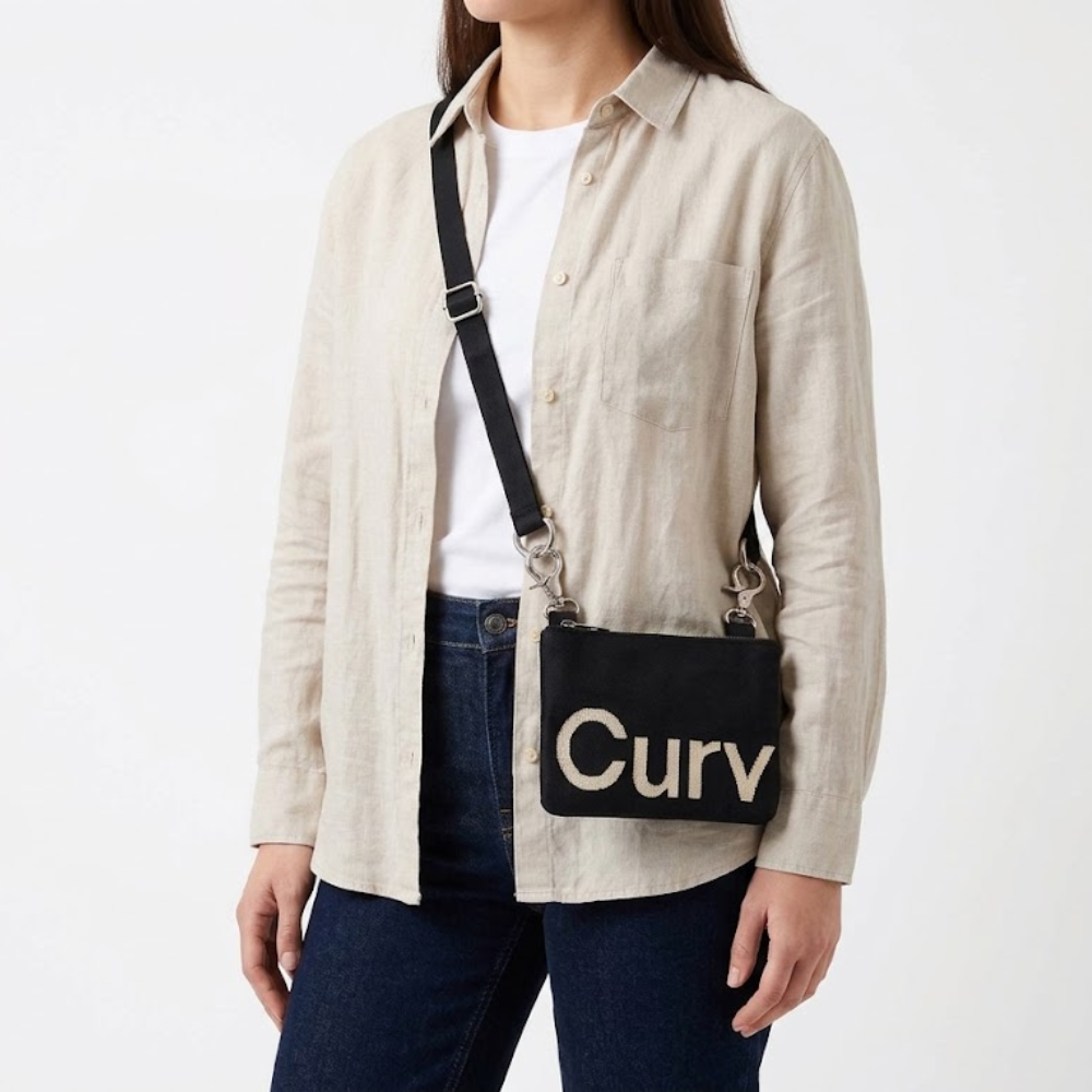 Curves Mini Knit Crossbody Bag