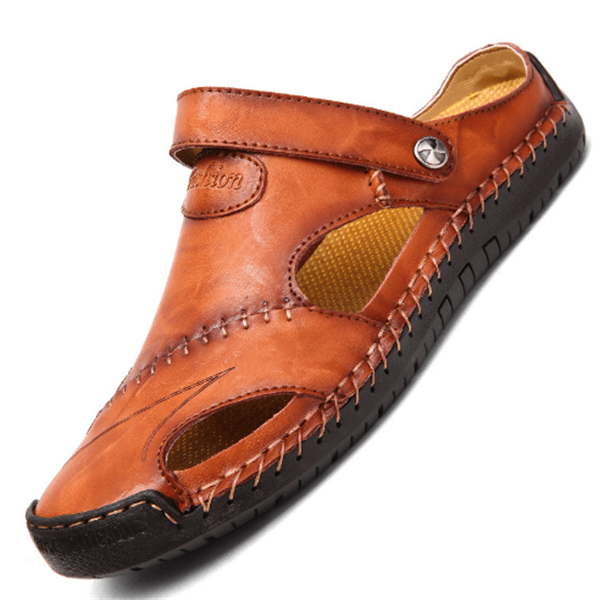 Chris™ | Leather Orthopedic Sandals