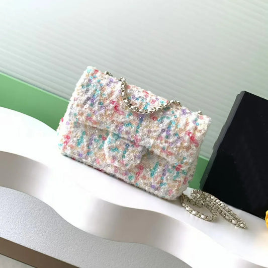 Chanel Crusie 2026 multi tweed flap mini bag