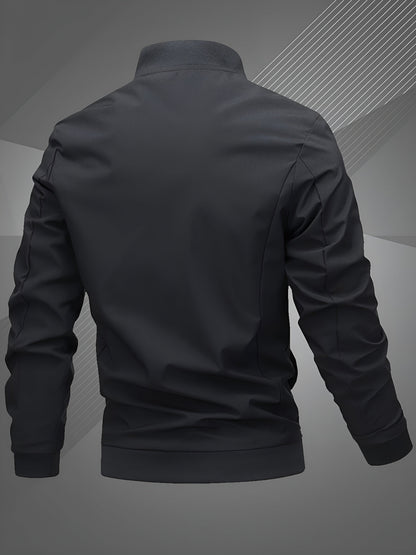 Harm™ | Casual Long Sleeve Bomber Jacket