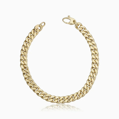Summer Cuban Bracelet | Gold
