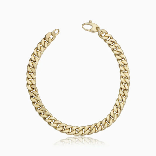 Summer Cuban Bracelet | Gold