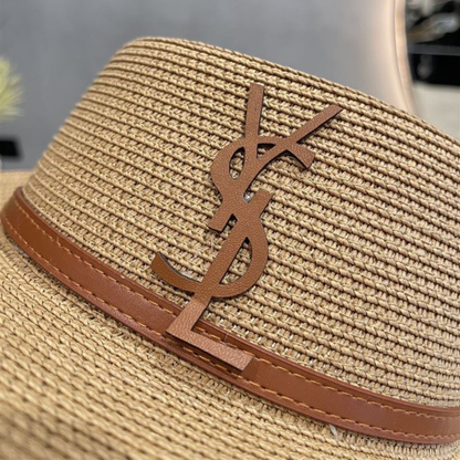 YSL - Straw Fedora Hat