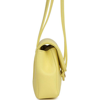 Chanel Preppy Coco Clutch - Light Yellow