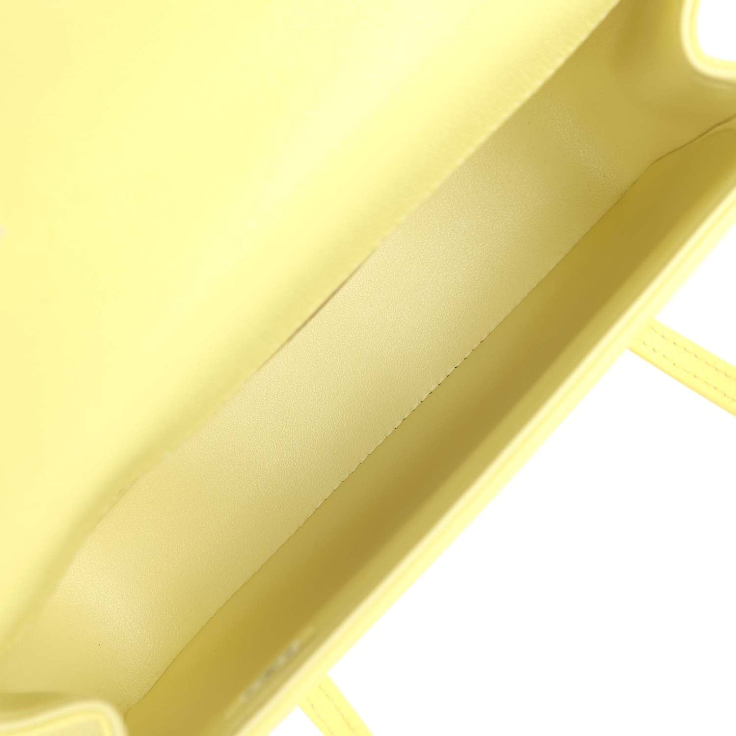 Chanel Preppy Coco Clutch - Light Yellow