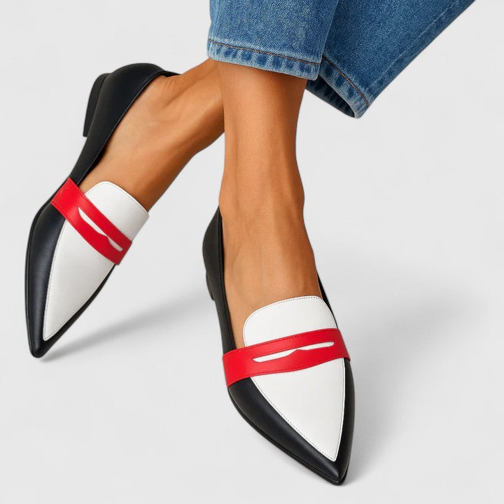 Women's Modern Chic Loafers in White