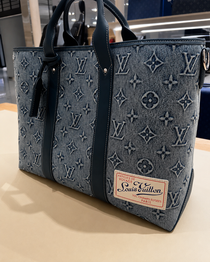 LV Monogram Denim Tote