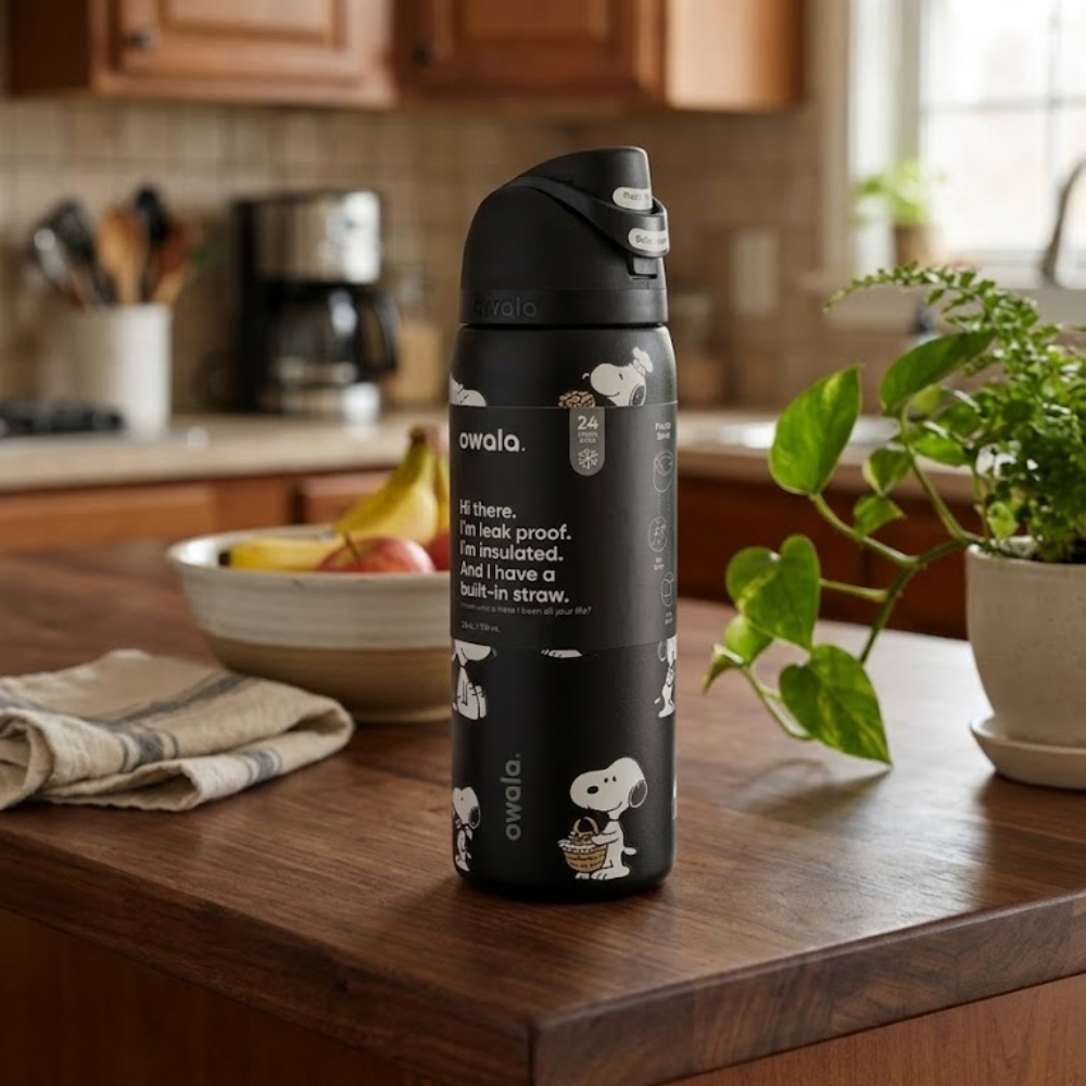 Playful Snoopy Water Bottle 24oz