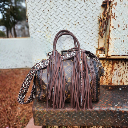 LV Houston Fringe Handbag