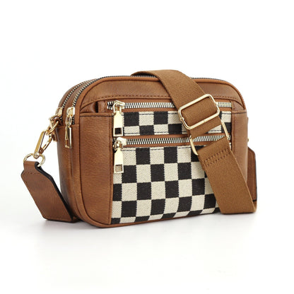 Crossbody bag with decorative shoulder strap - Mila