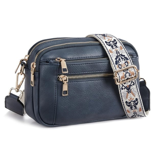 Crossbody bag with decorative shoulder strap - Mila