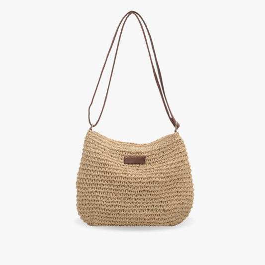 Women's Everyday Shoulder Bag in Beige or Brown