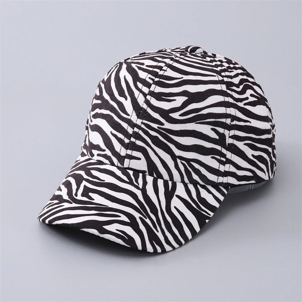 Animal-print baseball cap for women - Savannah