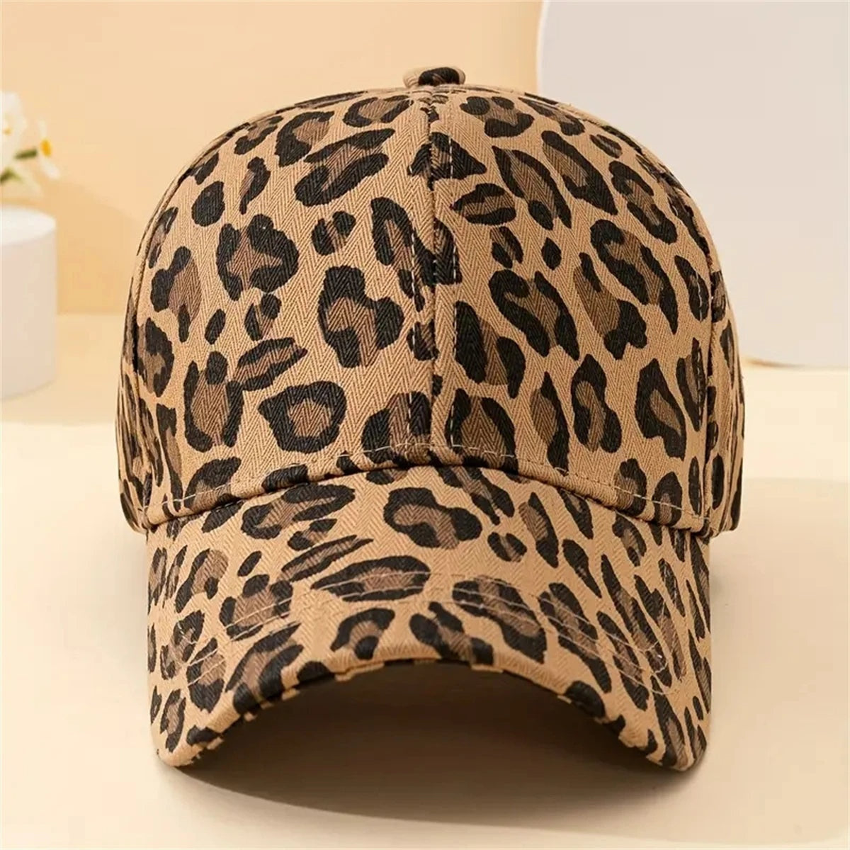 Animal-print baseball cap for women - Savannah