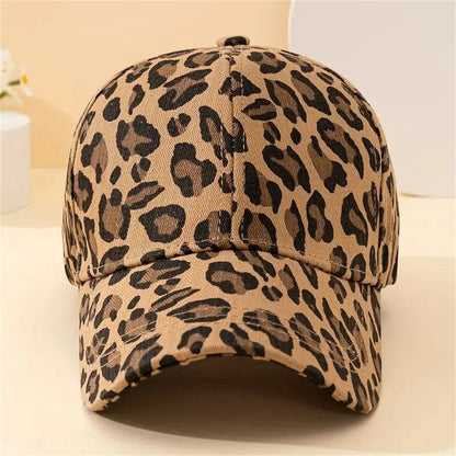 Animal-print baseball cap for women - Savannah
