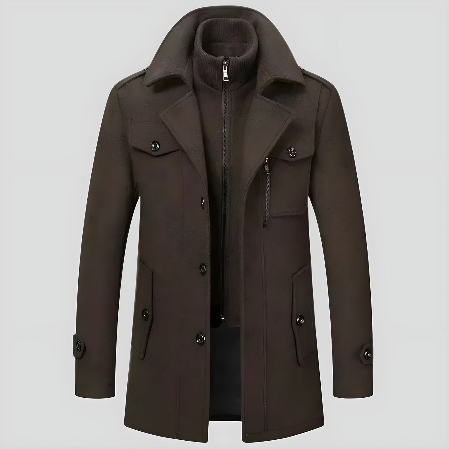 Bradford™ | Elegant Wool Coat