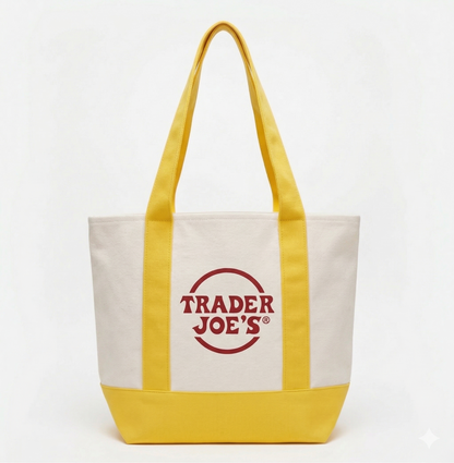 Trader Joe's Large Canvas Tote