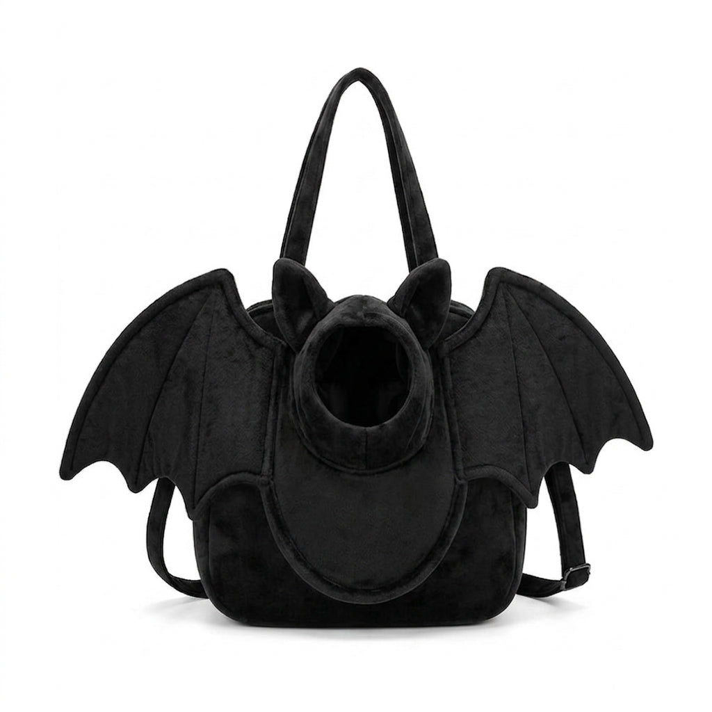 Bat-Winged Cat Carrier Tote Bag