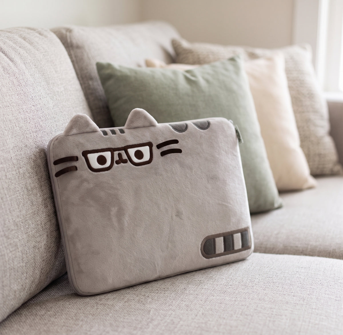 Pusheen Plush Laptop Case