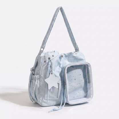 Korean Lightweight Zip Backpack