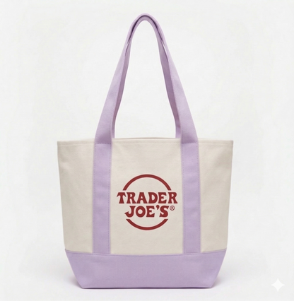 Trader Joe's Large Canvas Tote