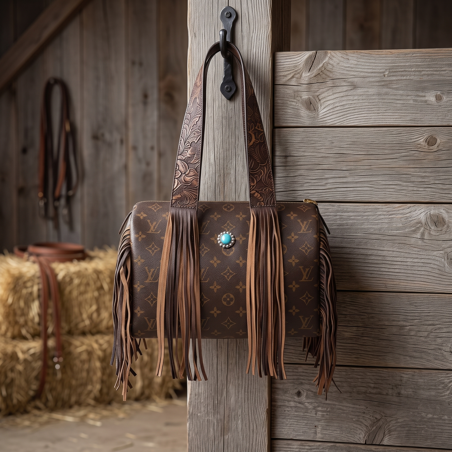 Dallas Bag With Turquoise